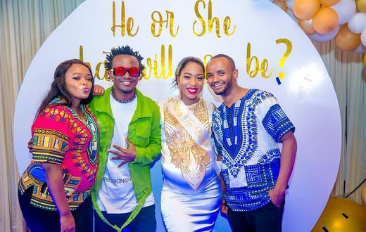 Diana Marua with Bahati . I’m done- Shouts Diana Marua after exquisite Baby Shower