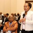 Kirinyaga Governor Anne Waiguru during a past public forum (Twitter)