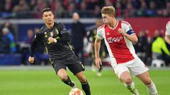 Matthijs de Ligt has joined Cristiano Ronaldo at Juventus after knocking him out of the Champions League last season