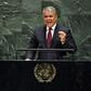 Colombia's president put the UN on alert about alleged Venezuelan misdeeds -- but the captions were wrong
