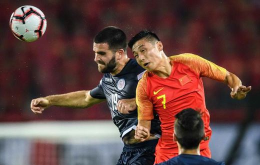 China struggled to keep up the pressure against Guam