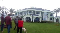 Home of  Ali Punjani which was raided by police on Monday (courtesy)
