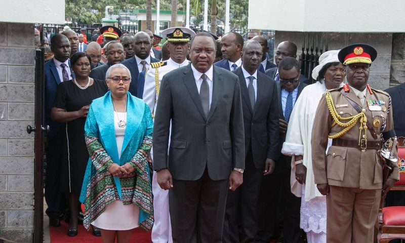 President Uhuru Kenyatta announces the end of public commemoration of Mzee Jomo Kenyatta's death during 41st memorial service on August 22, 2019