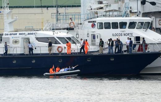 The eight Filipino crewmen said they had shot in self-defence