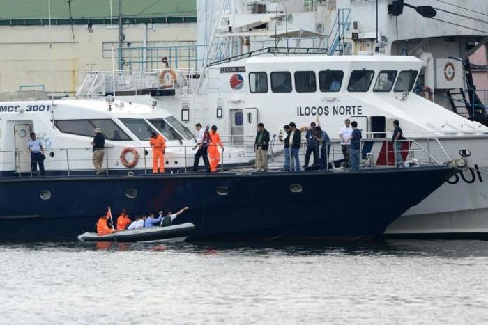 The eight Filipino crewmen said they had shot in self-defence