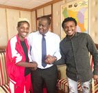 Eric Omondi, Dr. Matiangi and Chipukeezy