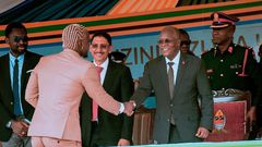Harmonize gets special invite to perform for Magufuli amid WCB stand-off (Photos)