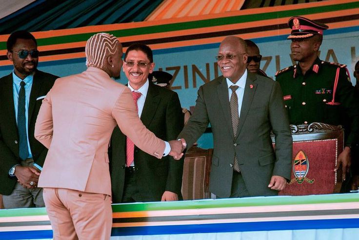 Harmonize gets special invite to perform for Magufuli amid WCB stand-off (Photos)