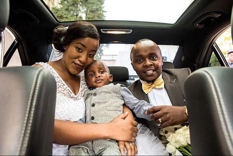 News anchor Nancy Onyancha and her husband Joab Mwaura. K24 News anchor treated to surprise birthday