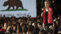 In Shift, Warren Says She'll Forgo Big Money Events if Nominated