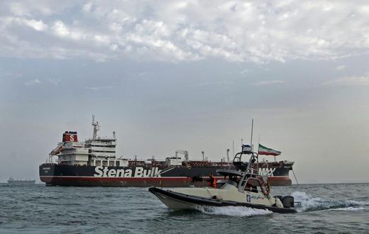 Iran's Revolutionary Guards surrounded the Stena Impero with attack boats and seized it in the Strait of Hormuz in July