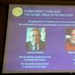 The trio won the Nobel Physics Prize for research increasing our understanding of our place in the universe
