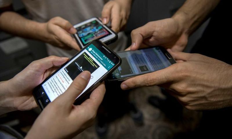 "Nomophobia" is the fear of not being able to get regular access to social networks or messaging apps