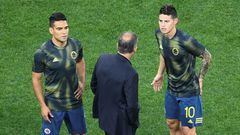 Coach Carlos Queiroz has left Radamel Falcao and James Rodriguez out of the Colombia squad for a pair of friendlies