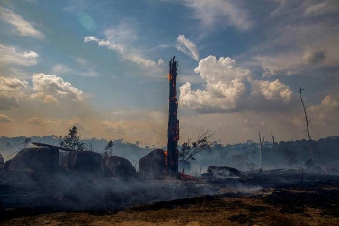 There are more than 80,000 fires raging in Brazil