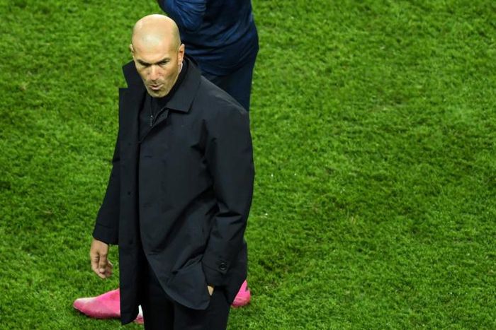 Zinedine Zidane won three straight Champions Leagues in his first spell as Real Madrid coach but this campaign got off to a terrible start in Paris