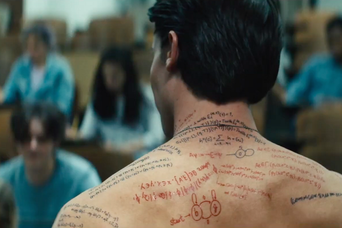 Patrick Schwarzenegger Goes Shirtless in New Movie