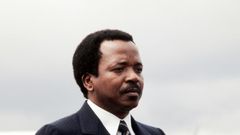 Cameroon's President Paul Biya, pictured here in 1983, has been in power for 37 years