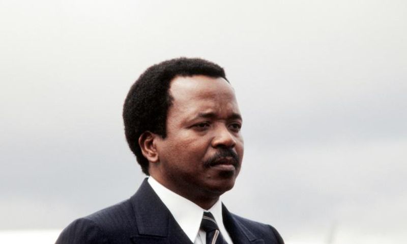 Cameroon's President Paul Biya, pictured here in 1983, has been in power for 37 years