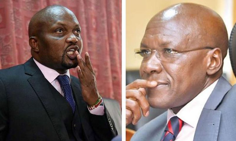 Stop listening to your Koinange street girlfriends – Moses Kuria clashes with Boni Khalwale on live TV