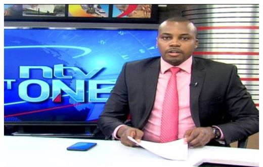 File image of Edmond Nyabola at NTV studios