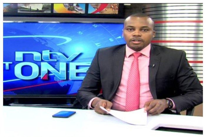 File image of Edmond Nyabola at NTV studios