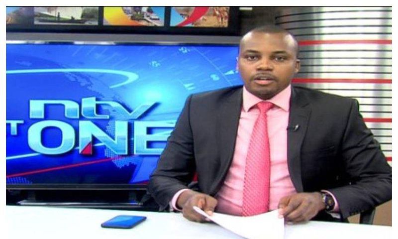File image of Edmond Nyabola at NTV studios