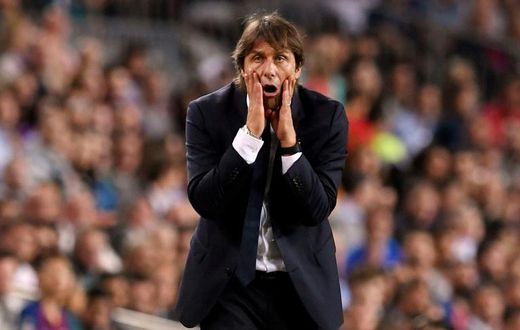 "We are hurting," said coach Antonio Conte after Inter Milan's Champions League defeat to Barcelona.