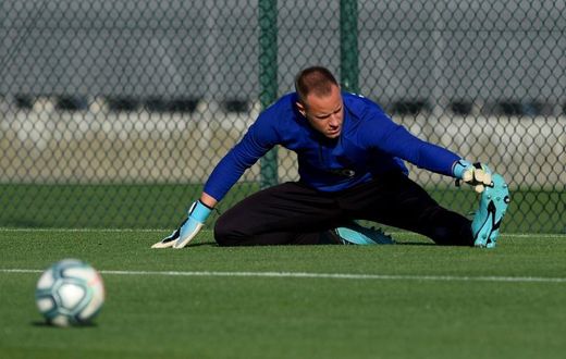Barcelona goalkeeper Marc-Andre Ter Stegen was left on the bench for Germany's Euro 2020 qualifiers last weekend