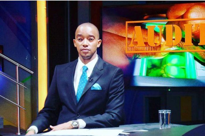 Citizen TV journalist Waihiga Mwaura