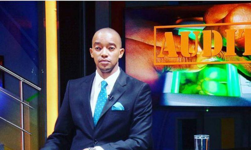 Citizen TV journalist Waihiga Mwaura