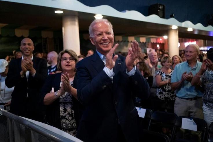 Democratic White House hopeful Joe Biden, the former US vice president, aims to go gaffe-free in his party's third presidential primary debate