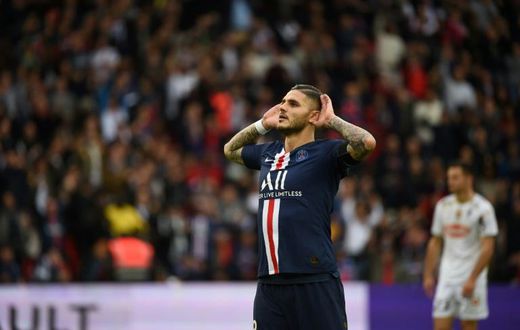 Icardi scored his first Ligue 1 goal on Saturday