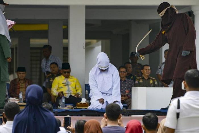 Depite international condemnation, whipping is a common punishment for a range of offences in Aceh