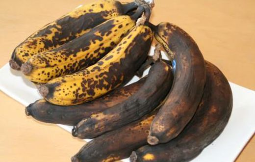 making use of overripe bananas(Shockingly Delicious)