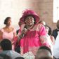 Former First Lady Mama Ngina Kenyatta at the wedding