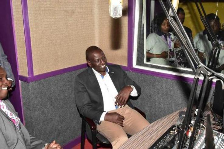 DP Ruto during the launch Great Gospel Visioners (GGV FM 97.1) in Meru on Sunday, 06 Oct 2019