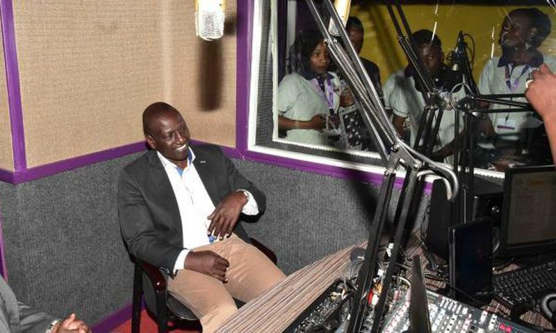 DP Ruto during the launch Great Gospel Visioners (GGV FM 97.1) in Meru on Sunday, 06 Oct 2019