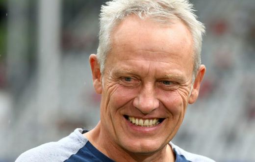 Freiburg coach Christian Streich was left smiling on Sunday after his team picked up a third win of the season