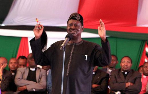 File image of Raila Odinga
