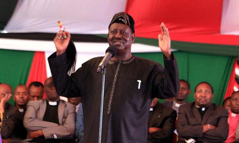 File image of Raila Odinga