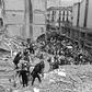 Firemen search for wounded people after a bomb exploded at the Argentine Israelite Mutual Association in Buenos Aires on July 18, 1994