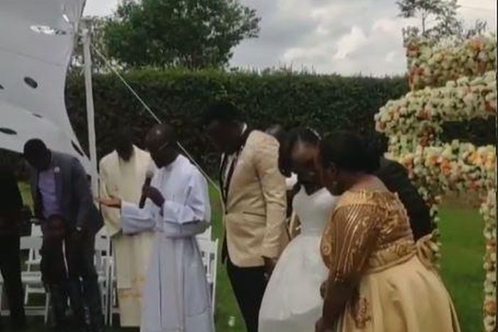 Gospel singer Magic Mike weds longtime girlfriend in lavish wedding