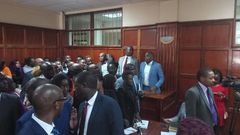Starehe MP Charles Njagua "Jaguar" to spend Thursday night at Kileleshwa Police Station as he awaits bail ruling set for Friday