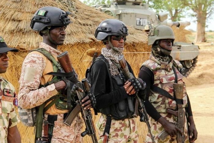 Nigerian soldiers have been battling Islamist militants for more than a decade