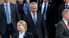 Chinese Vice Premier Liu He is leading his country's delegation to trade talks with US Treasury Secretary Steven Mnuchin and Trade Representative Robert Lighthizer