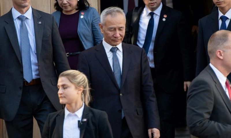 Chinese Vice Premier Liu He is leading his country's delegation to trade talks with US Treasury Secretary Steven Mnuchin and Trade Representative Robert Lighthizer