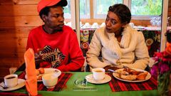Henry Desagu and his Girlfriend Jackie Mbugua. The two are expecting Baby number one