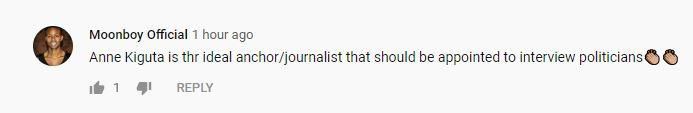 Comments from the punchline interview