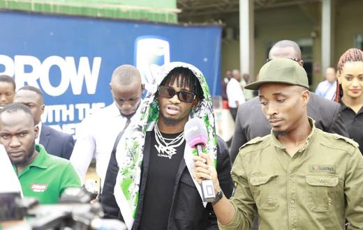 Diamond Platnumz in Uganda
